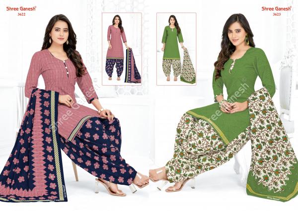 Shree Ganesh Hansika Vol-16 Cotton Designer DressMaterial